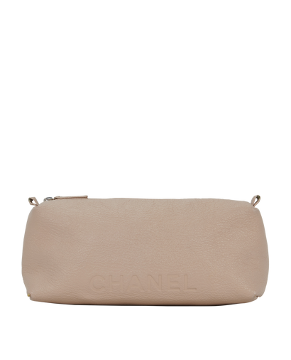 Chanel Logo Pouch, front view